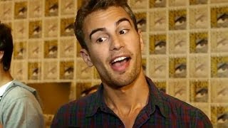 Theo James on Divergent's Four: "He Has a Masculinity Beyond His Years" | Comic-Con 2013