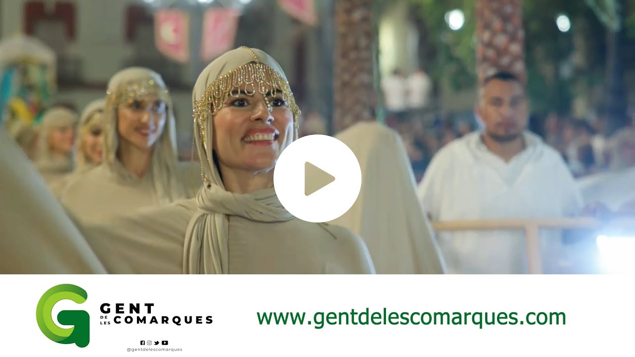 Entrada de Moros i Cristians d'Aielo de Malferit 2024 en directe