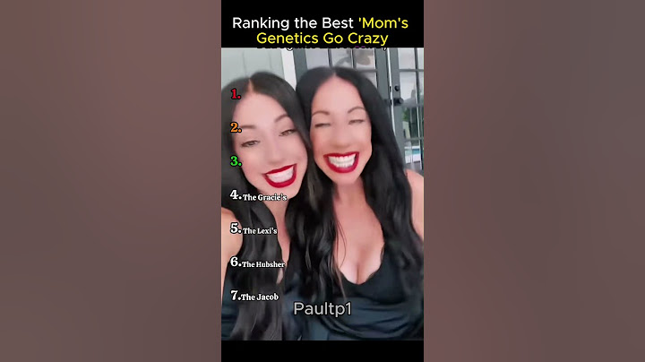 Ranking the Best 'Mom's Genetics Go Crazy Moments #shorts