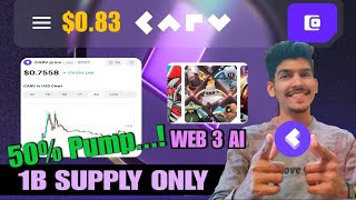 $CARV airdrop 40 Million | Carv coin price prediction | Carv Protocol Reviews Gaming &amp; AI Web3 Token