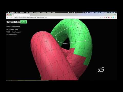 Basic triangle selection tool