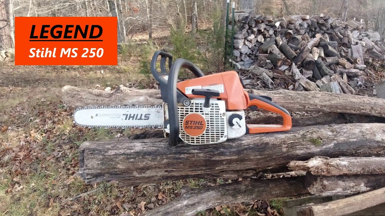 The Legend - Stihl MS 250 Chainsaw - Long Term Review - YouTube
