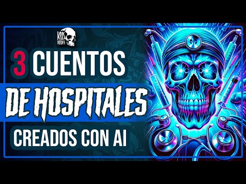 3 CUENTOS DE TERROR EN HOSPITALES creados con INTELIGENCIA ARTIFICIAL | Kris Durden | ChatGPT