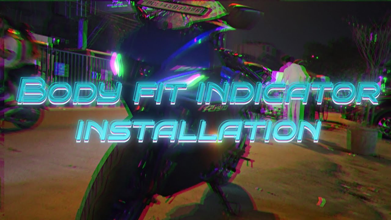 body fit indicator for r15 v4 and yamaha led indicator replacment - YouTube