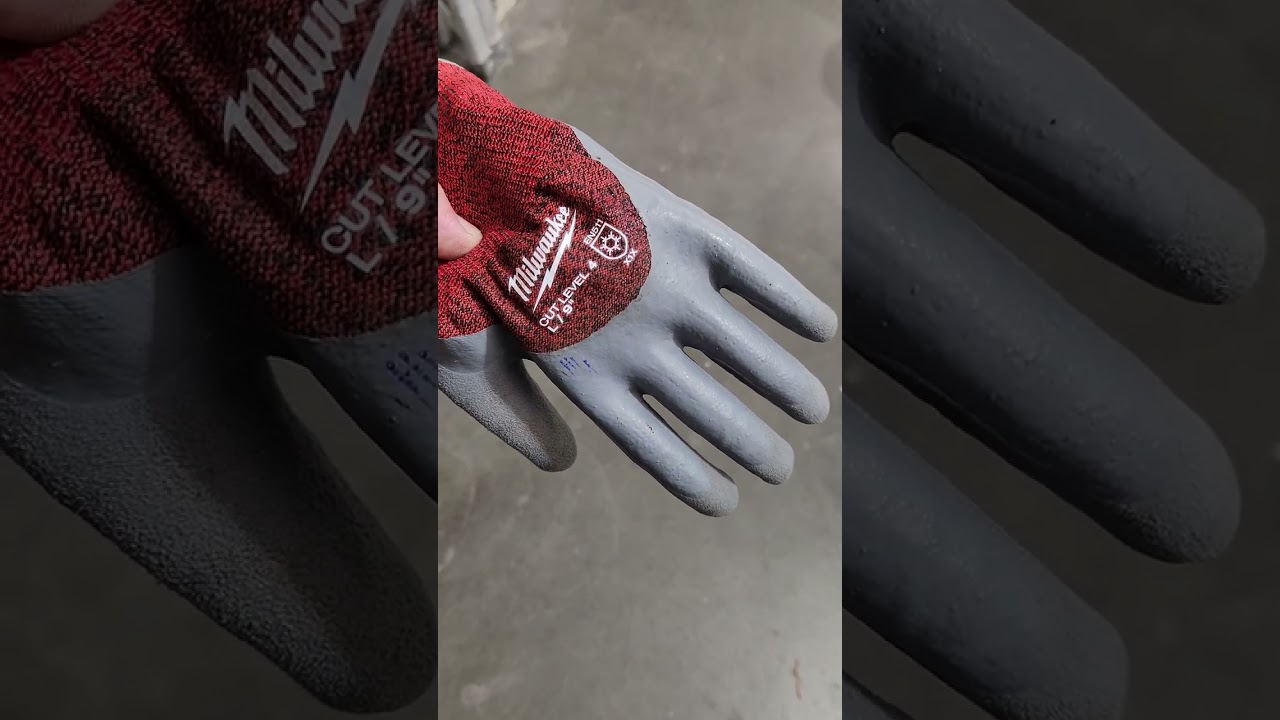 Milwaukee insulated cut resistant gloves for colder weather fishing, work, play, and more!