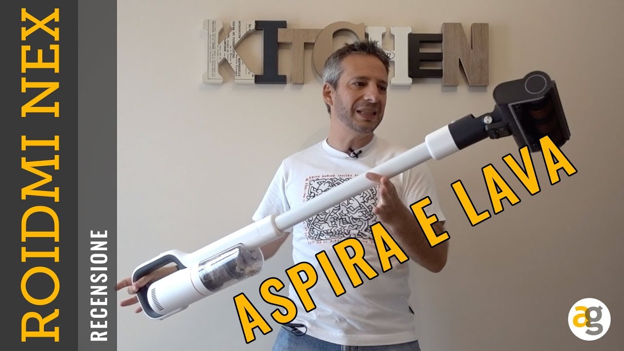 ASPIRA e LAVA. Recensione ROIDMI NEX Aspirapolvere 