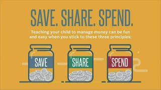 Save, Share, Spend--Three Financial Principles to Teach Your Child Wealth