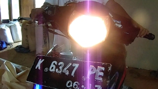 LED Sorot Vahid MT24 Lensa Projie Vs LED Sorot CWL 2 Mata Lensa 4D