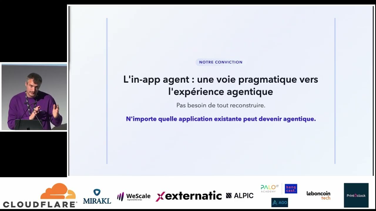 GenAI Days Paris 2026 - AGO - "In-app agent : the new trend"