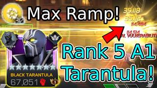 7 Star Rank 5 Black Tarantula Is So Good!! | Marvel Contest Of Champions