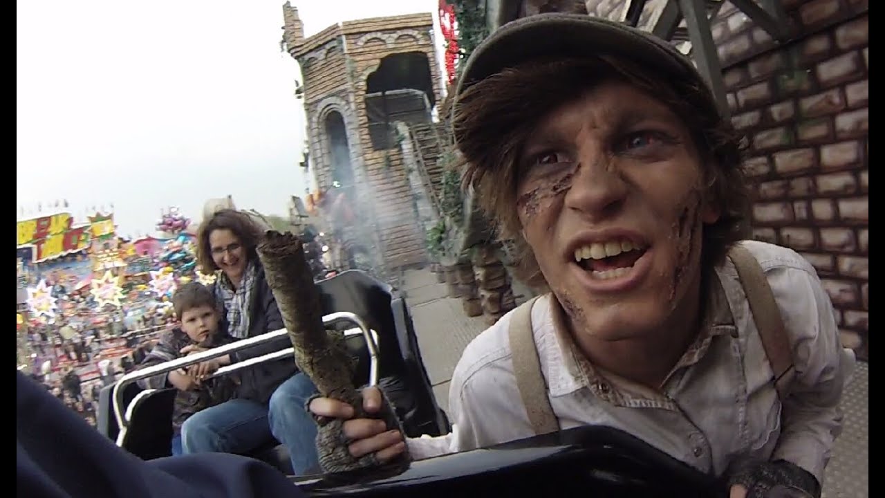 Spuk Der Geistercoaster - Sipkema/Lutjens (Onride) Video Palmkirmes Recklinghausen 2014