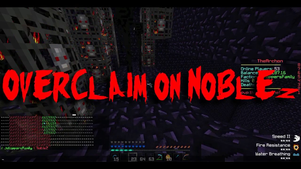 Factions Blue - Overclaim on Noblez