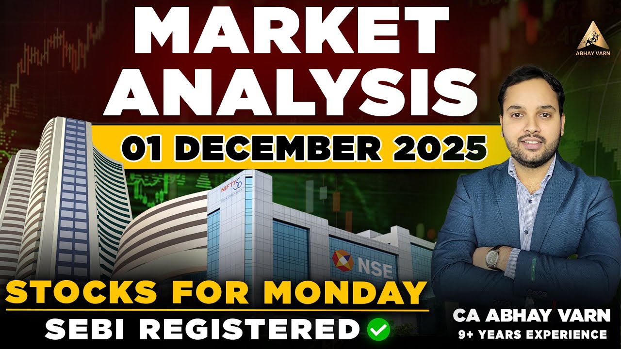 Nifty, Bank Nifty, and Sensex Prediction for Tomorrow | Top Stocks for Tomorrow | Market Analysis