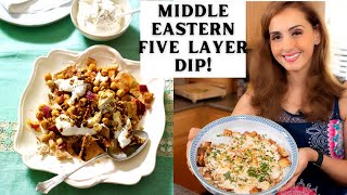 MAKE HUMMUS a MEAL!  | FATTET HUMMUS with PITA CHIPS and CHICKPEAS | VEGETARIAN