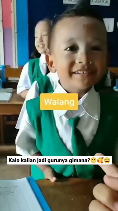 lucu anak kecil jawab PERTANYAAN!!?