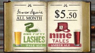 James Squire Amber Ale & 150 Lashes