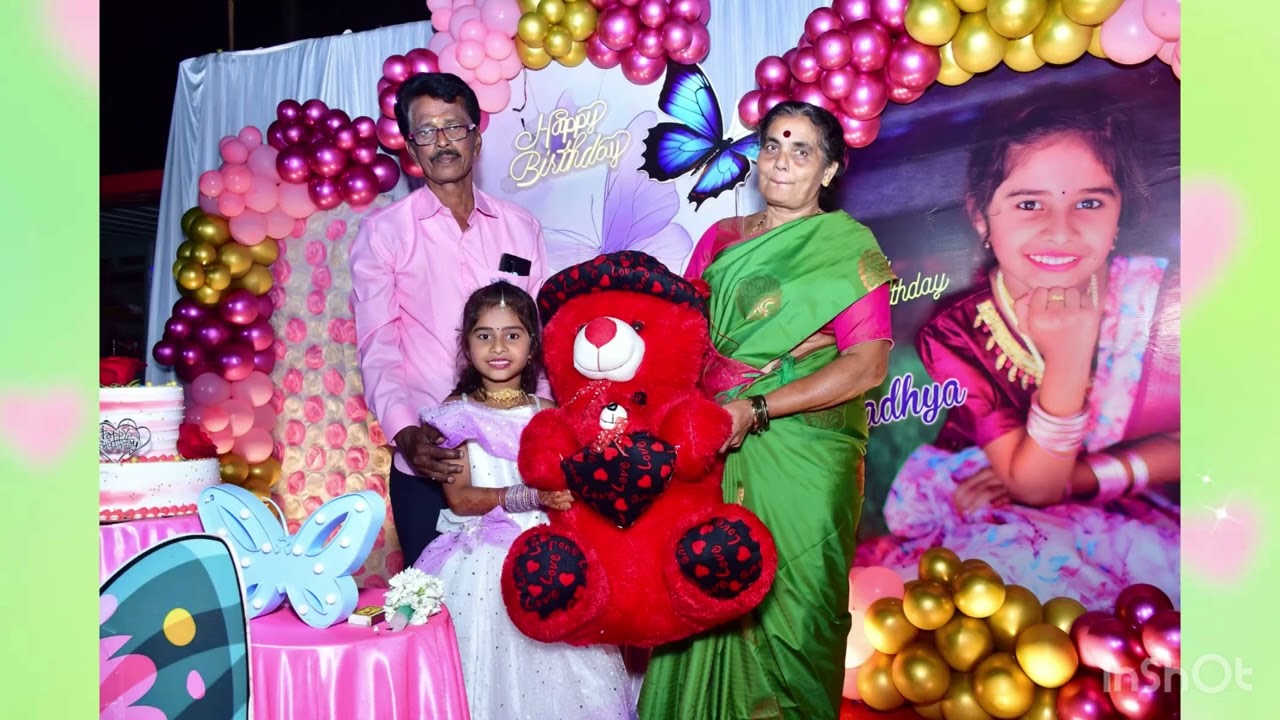 Aradhya birthday photo 