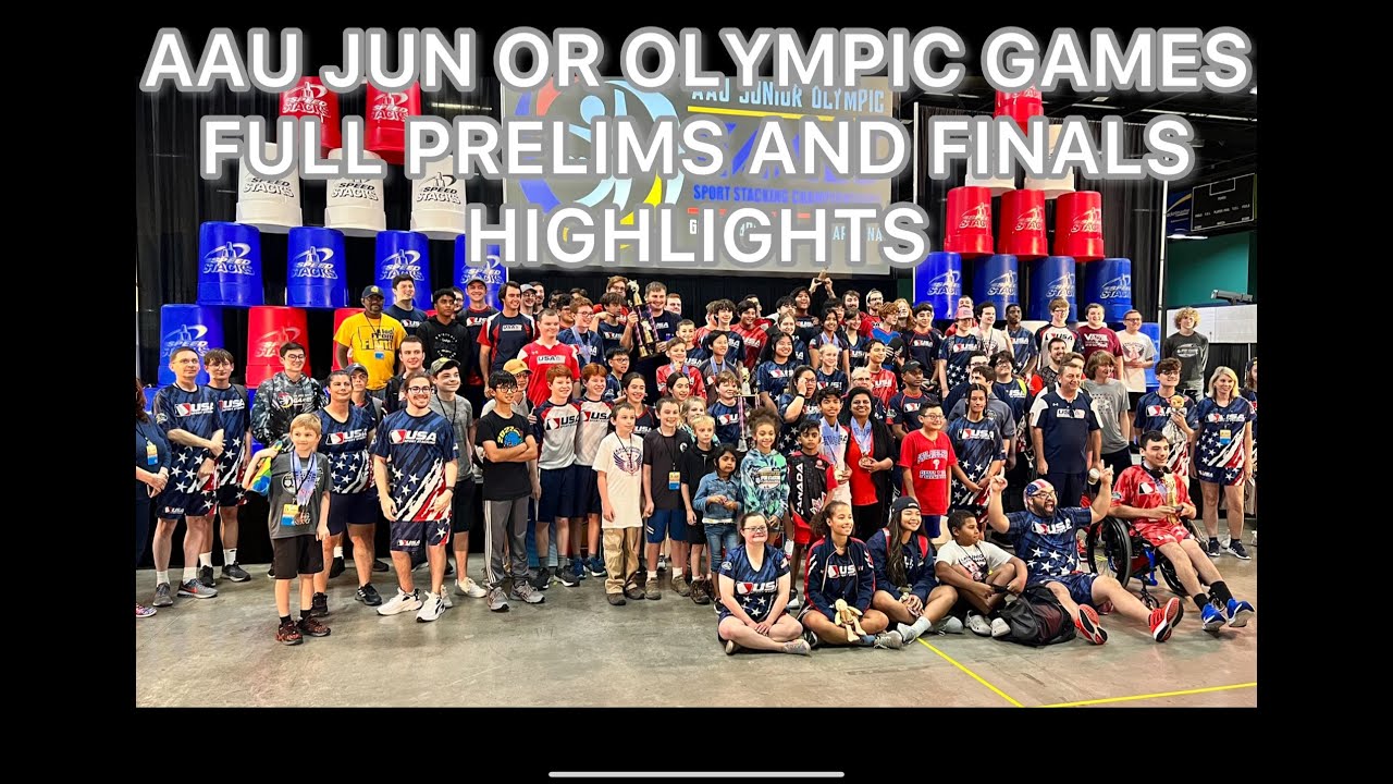 AAU Jun or Olympic Games Full Prelims and Finals Highlights (Hingers Fingers)