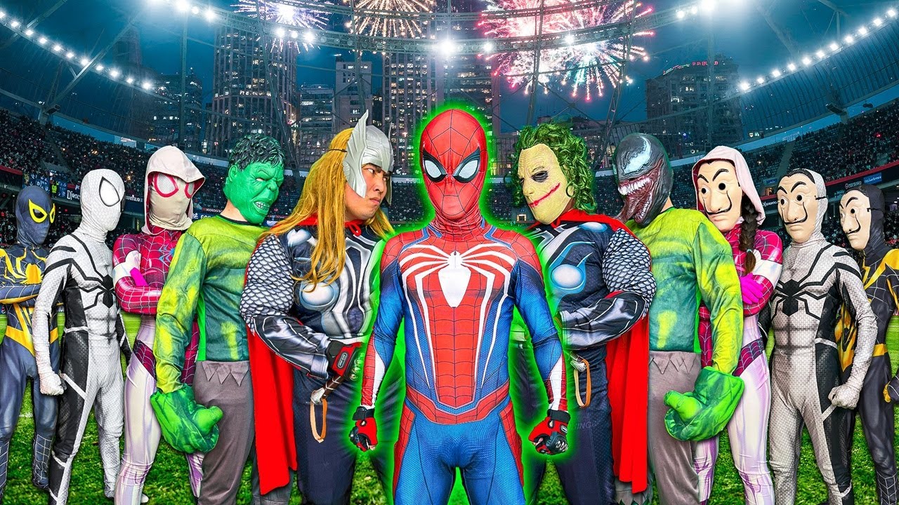 Siêu Nhân Nhện Truy Tìm Người Mặt Nạ Đen Bí Ẩn, Giải Cứu Đồng Đội|| Tổng Hợp Phim Hành Động