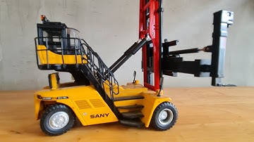 Review Sany container handler product show sample