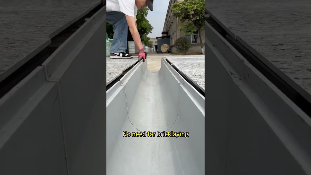 Drainage ditch factory sales finished drainage ditch