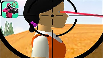 K- Sniper Challenge 3D Mobile Gameplay All Lvl Part - 7 Squid Game (Android, iOS)