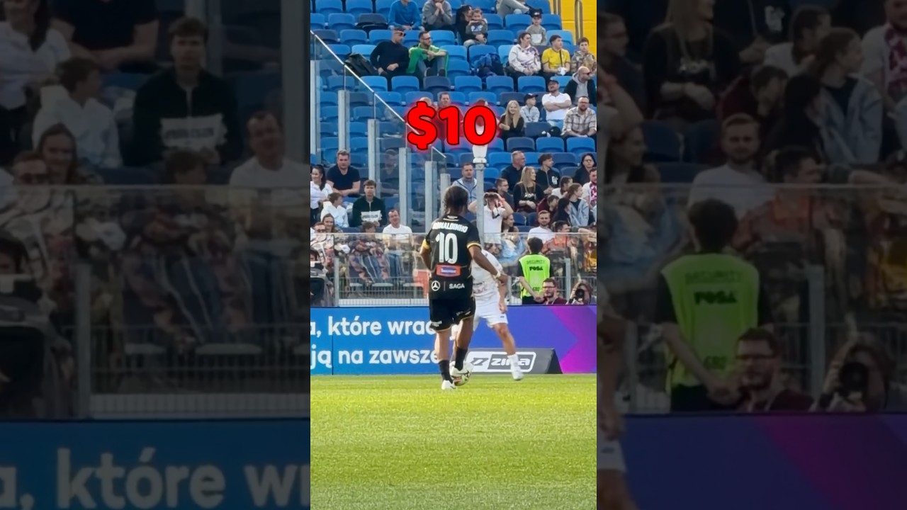 KAŽDÁ Nahrávka Ronaldinha = $10