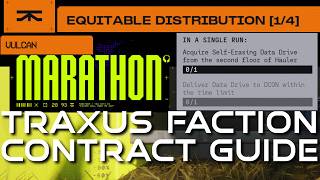MARATHON - "Equitable Distributions Part 1 of 4" - Traxus Guide #marathon #bungie #sony