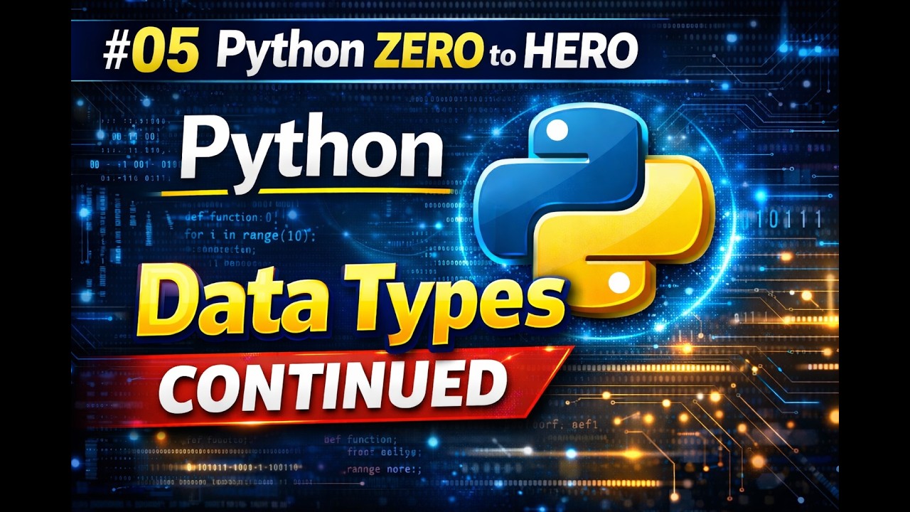 List vs Tuple vs Dictionary? Python Data Types Breakdown - YouTube
