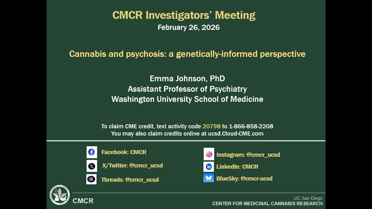 Cannabis and Psychosis: A Genetically-Informed Perspective