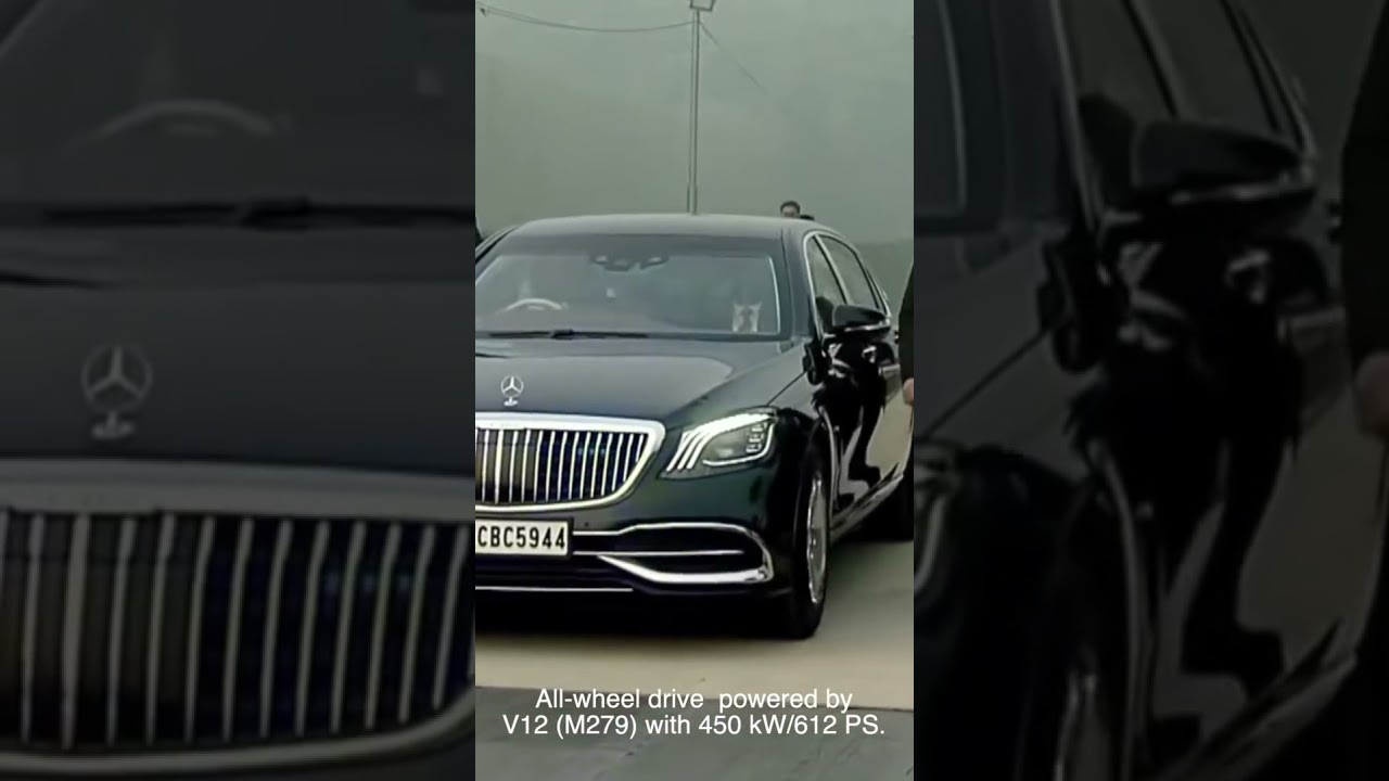 PM MODI NEW CAR / Mercedes S650 GUARD | India |