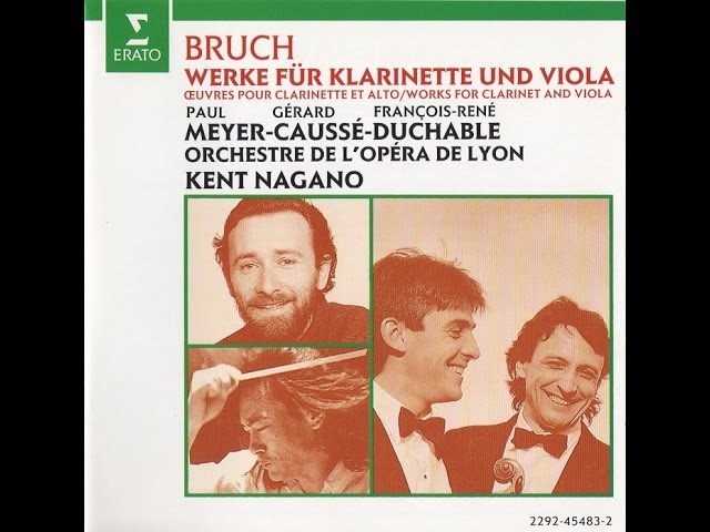 Bruch - Romance pour alto et orch : G.Caussé / Orch Opera Lyon / K.Nagano