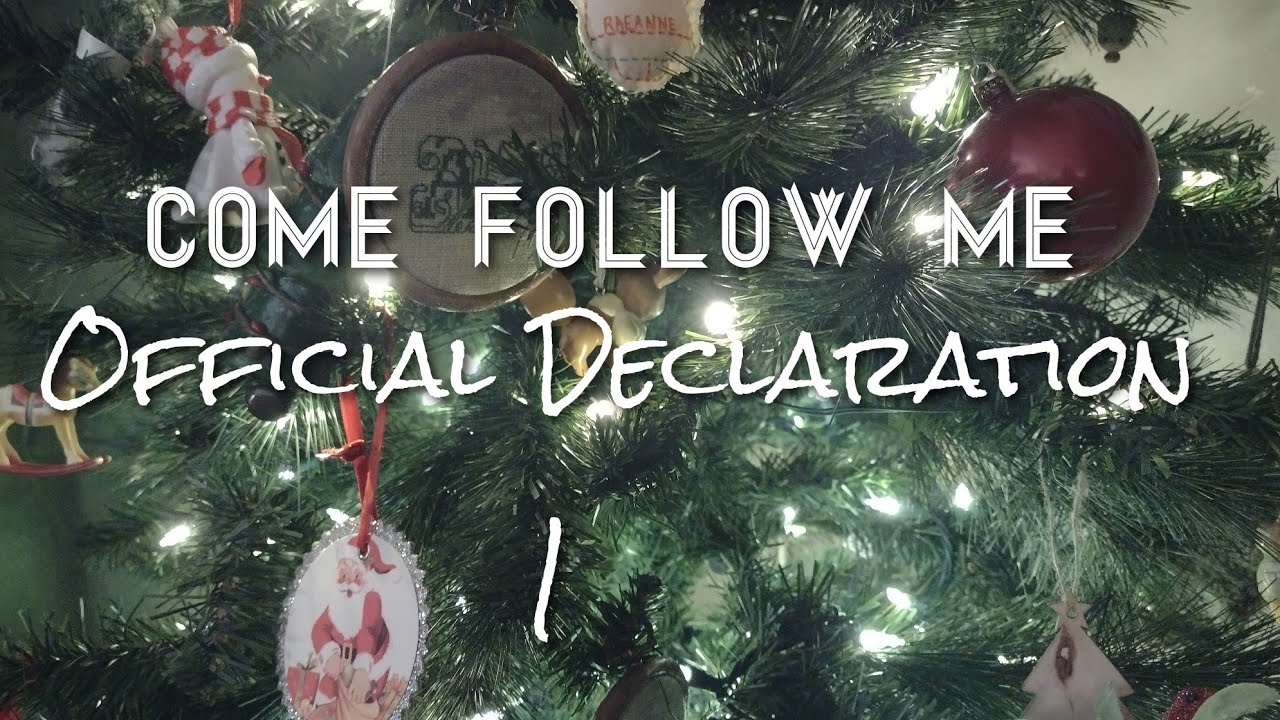 CFM The Doctrine and Covenants: Official Declaration 1