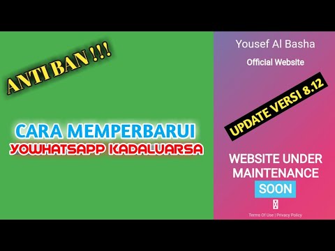 Cara Memperbarui Yowhatsapp Yang Sudah Kadaluarsa Versi Terbaru 8 12 Youtube