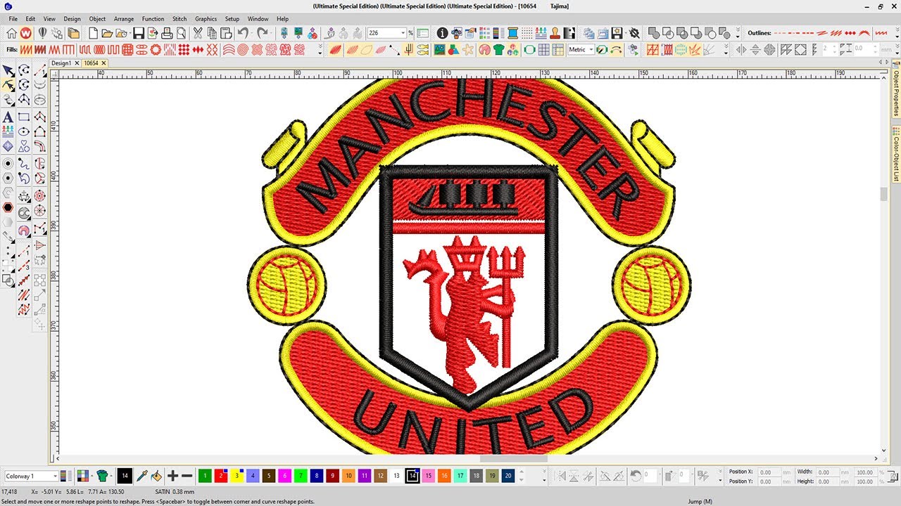 Manchester Embroidery logo YouTube