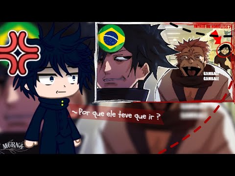 JuJutsu Kaisen | React Megumi Leva Sukuna Para o Shopping (dublado)