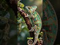 Chameleons: Color Change Isn’t Just Camouflage 🦎✨ #shorts #fact #didyouknow #ChameleonFacts