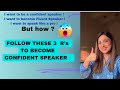 How to become Fluent and Confident Speaker? #englishwithvinie#confidentspeaker#fluent#viral#trending