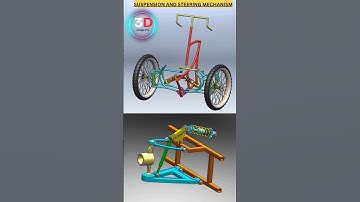 Suspension And Steering Mechanism | #mechanism  #short #automobile  #gear #engine #video #mechanical