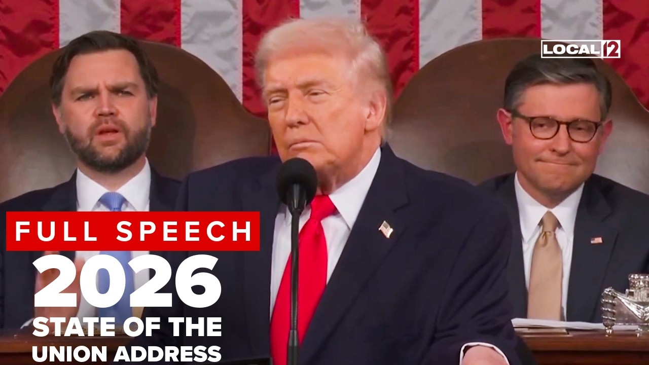 Watch: Trump’s full 2026 State of the Union Address