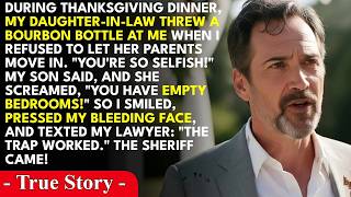 You're Just Wasting Space! Said My Son's Wife, Then Threw A Bottle At Me, So I Texted My Lawyer...