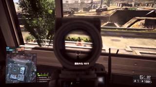 【BF4 実況】武器解説　新しくなったSVD12 by中の人A