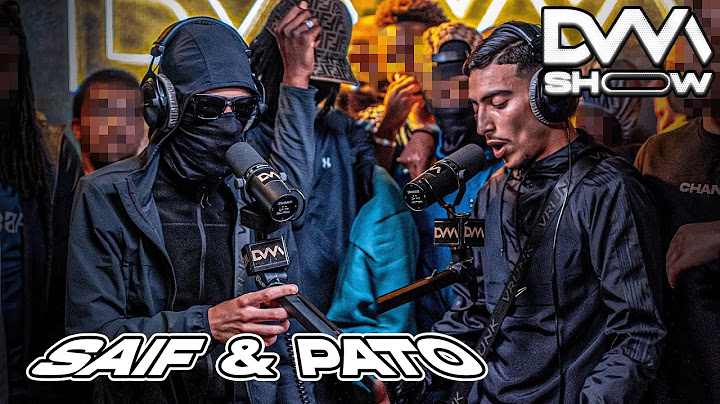 [EXCLU] Saif ft. Pato - Freestyle DVM #dvmshow