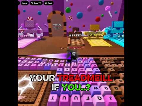Your Treadmill if you.. 🔥 +1 Keyboard Escape! 💀 #roblox #robloxshorts #vairalvideo