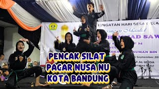 Pencak Silat Pagar Nusa Nahdatul Ulama Kota Bandung. 