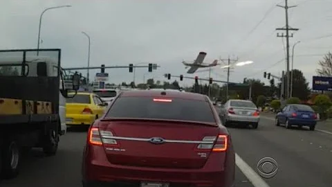 Dramatic small plane crash caught on video