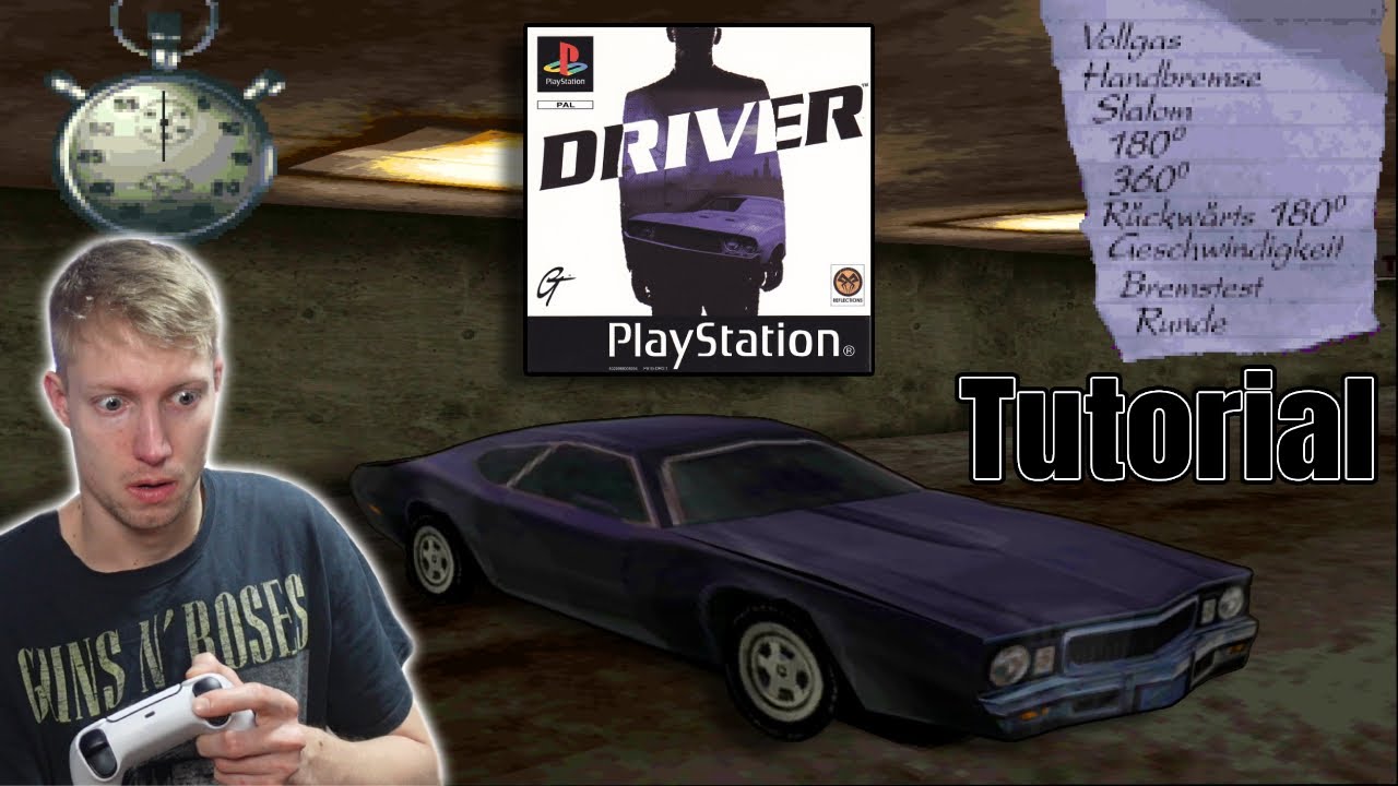 SCHWERSTE Tutorial? DRIVER Ps1🕹️ 1999 #01 - YouTube