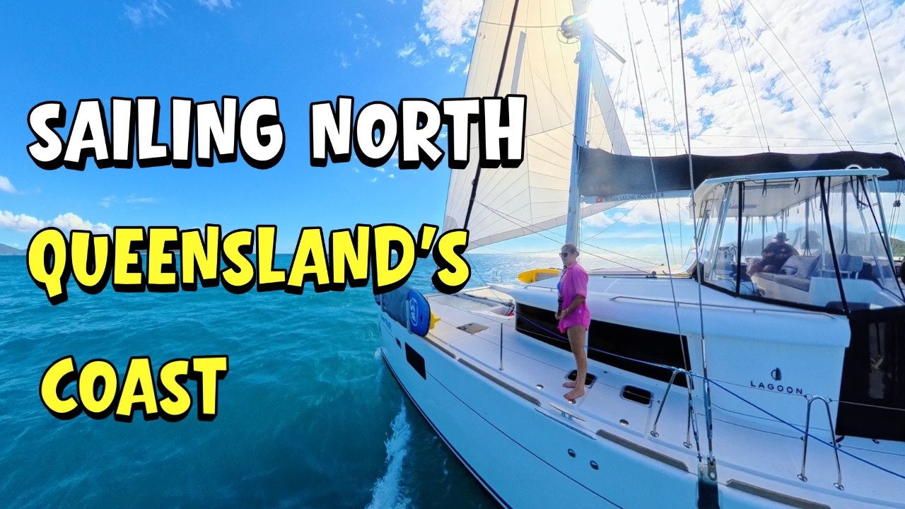 ⁣Sailing Up The East Queenslands Coast To The Top Of Australia - Manta Rays Wildlife Encounters