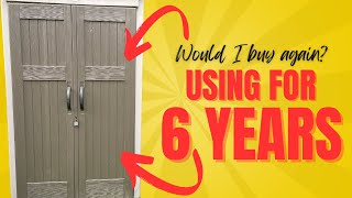 Rubbermaid Vertical Outdoor Storage Shed - Backyard Organization - Product Review - Amazon Finds