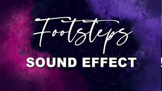 Footsteps Sound Effect | NO COPYRIGHT 🎤🎶